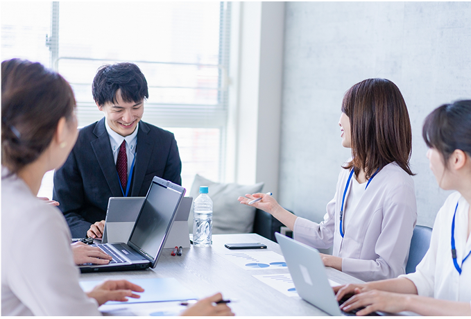 社内の仕事仲間